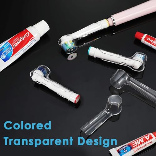 HANNEA® 12PCS Toothbrush Covers for Oral B iO Replacement Heads Caps Compatible with Pro1000 Electric Toothbrushes Protection Travel Home Case Only HANNEA® 12PCS Toothbrush Covers for Oral B iO Replacement Heads Caps Compatible with Pro1000 Electric Toothbrushes Protection Travel Home Case Only